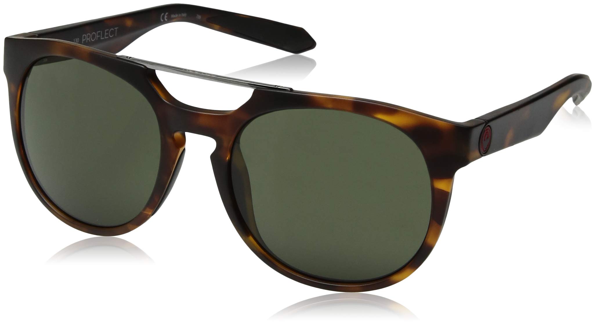 Dragon Alliance Proflect Lumalens Polarized Sunglasses for Men & Women - UV Protection, Green Lens - Perfect for Driving, Running & Outdoor Activities