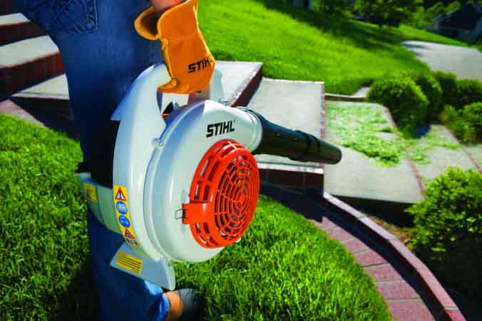 STIHL BG 56 C E Handheld Leaf Blower with Easy2Start System - Powerful Yard Cleanup for Lawns, Driveways & Patios