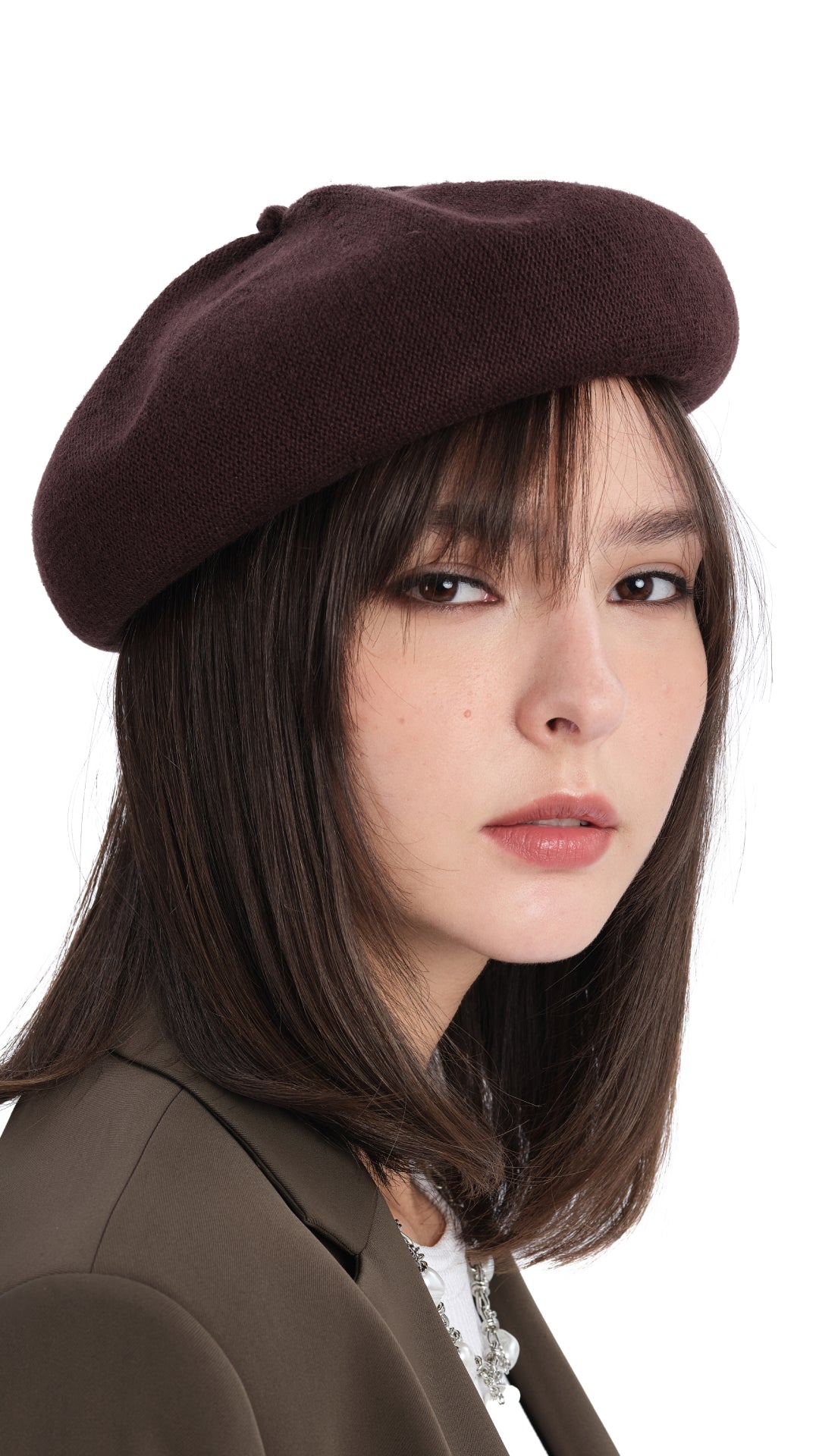 Stylish DOT Artist Beret Hat - Soft Wool French Beret for Women & Men - Perfect for Painting, Photography & Fashion Outfits