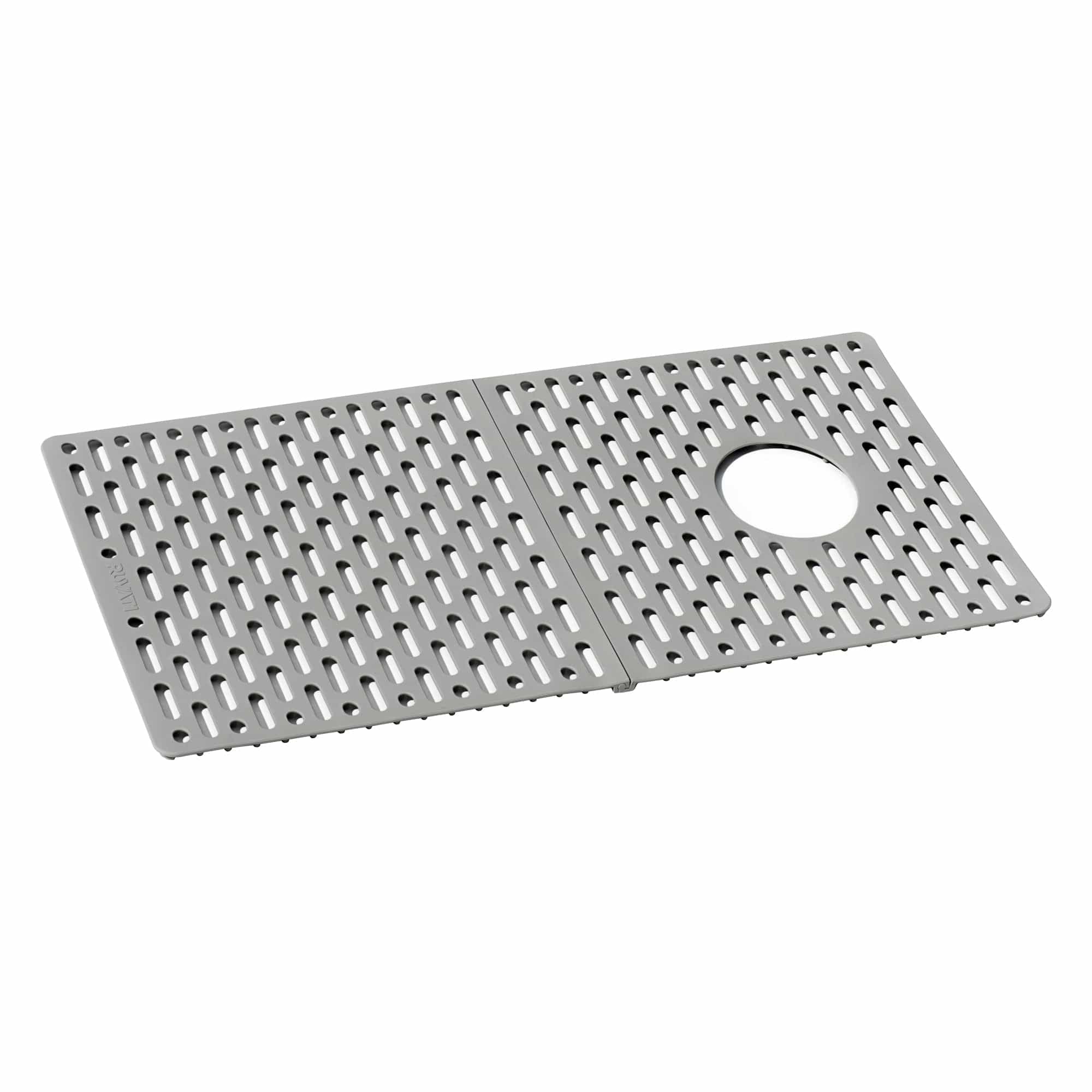 Ruvati epiStage 33-Inch Undermount Granite Composite Kitchen Sink - RVG1302GR | Durable Drop-In Workstation Sink for Modern Kitchens & RV Remodels