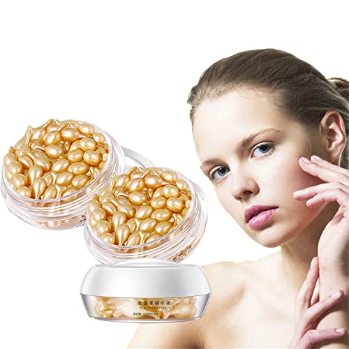 Kelikelipan 2022 New Blemish Skin Corrector Serum with Sheep Placenta Collagen & Fullerene - 90 Capsules Luxury Facial Serum for Dark Spots, Wrinkles & Anti-Aging | Perfect for Night Routine & Travel Skincare