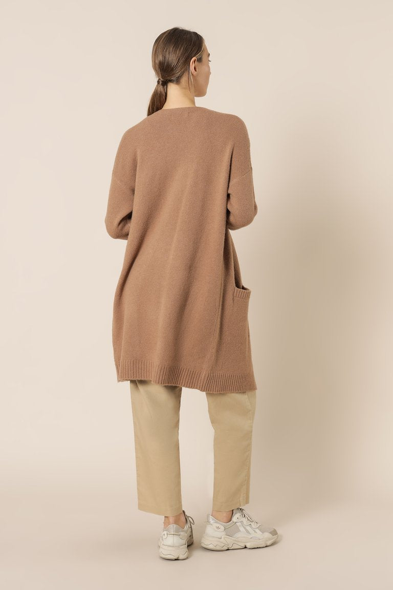 Avery Cardigan Women's Lightweight Knit Sweater Tan - Perfect for Fall Layering & Casual Outfits