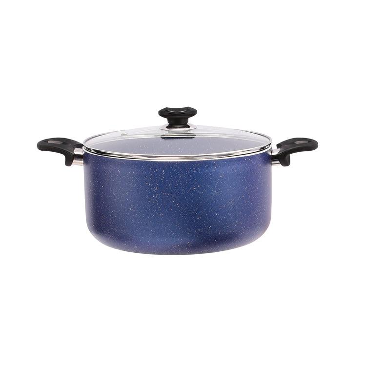 Acrochef 11-Piece Cookware Set with Glass Lid - Nonstick Pots and Pans for Cooking, Boiling & Frying - Perfect for Home Kitchen, Dorm & RV Use (Model GK428)