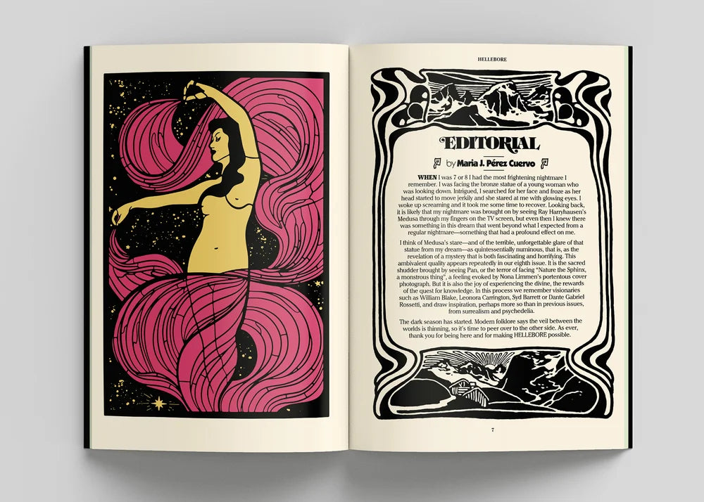 Hellebore Magazine Issue No. 8 - Dark Folklore & Occult History | Perfect for Gothic Literature Fans & Occult Enthusiasts