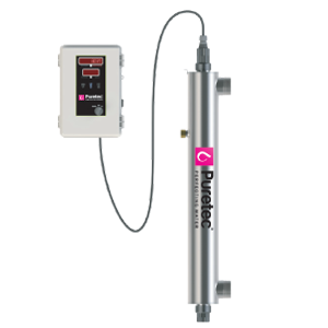 Puretec Radfire R2700 UV Water Purifier System - 45 to 81 LPM Flow Rate | Home & Commercial Water Disinfection for Drinking, Aquariums & Hydroponics