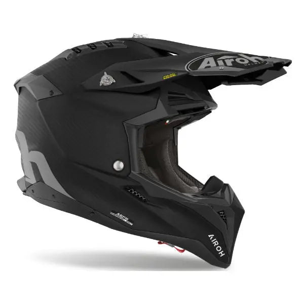 Airoh Aviator 3 Matt Carbon Helmet - Lightweight Motorcycle Helmet for Men & Women - DOT & ECE Certified - Perfect for Street Biking, Racing & Urban Commuting