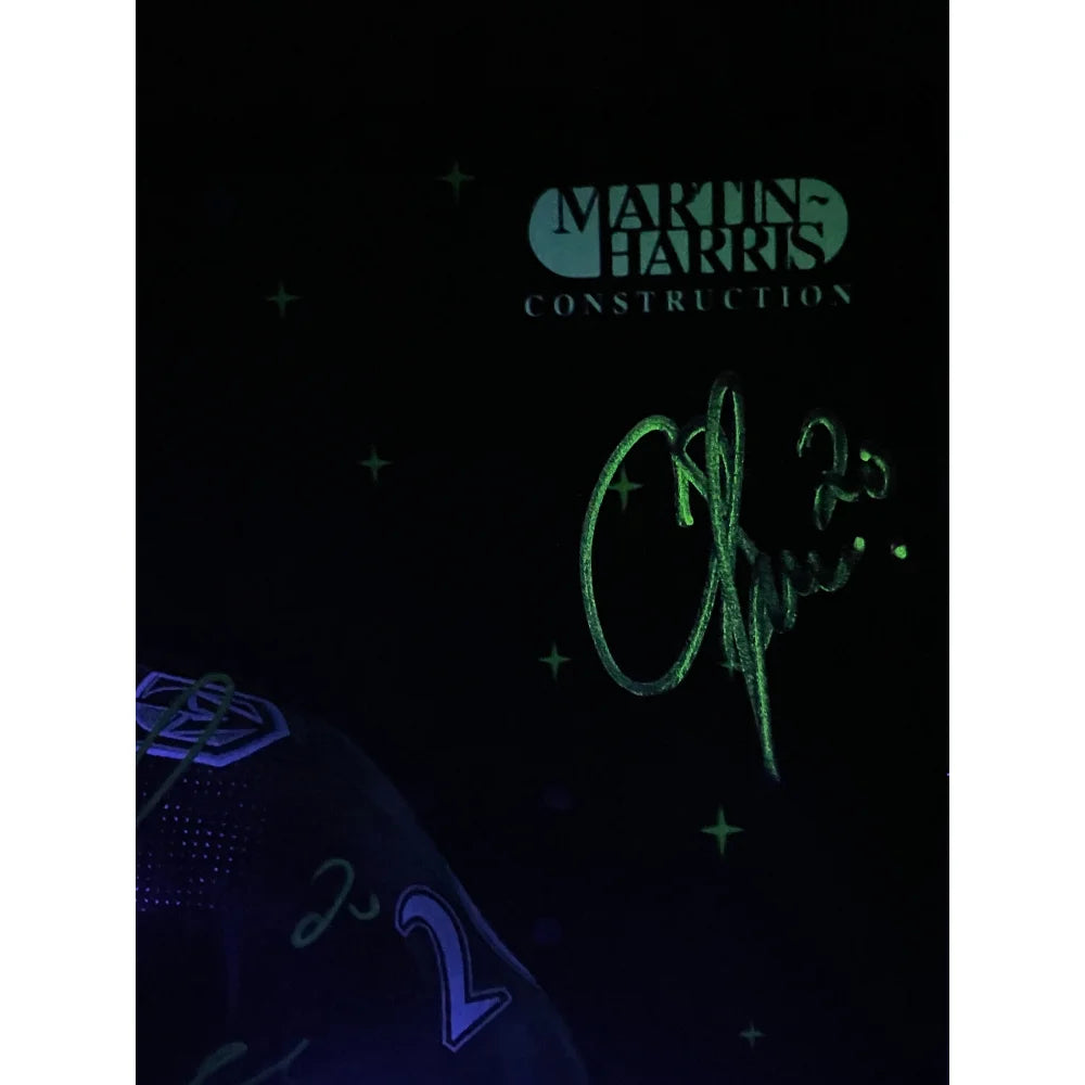 Chandler Stephenson Vegas Golden Knights Autographed Glow in the Dark 11x17 Poster Photo - Signed Memorabilia for Hockey Fans, Man Cave Decor, Sports Collectibles Gift