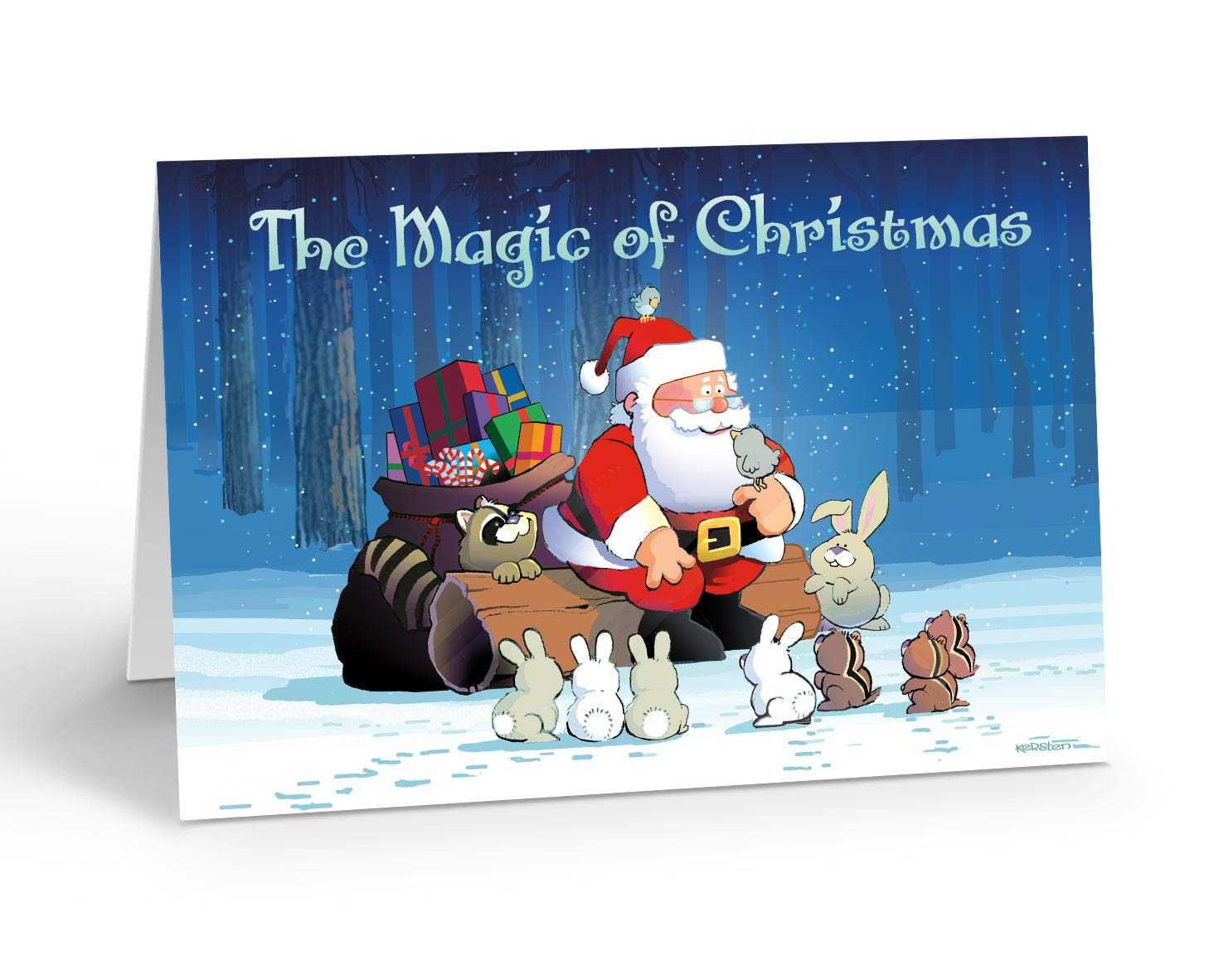 Stonehouse Collection - Boxed Christmas Cards with Envelopes | Funny Holiday Greeting Cards | Bulk Santa Cards for Office, Family & Friends | Perfect for Holiday Parties, Gift Exchanges & Festive Mailings