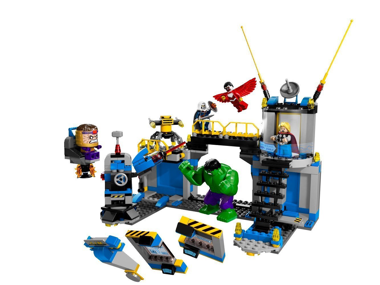 LEGO 76018 Superheroes Hulk Lab Smash Building Set - Avengers Hulkbuster Action Figure Toy for Kids & Collectors | Perfect for Birthday Gifts & Superhero Play Battles