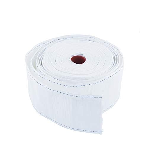 INCREWAY 10 Yards White Polyester Curtain Tape for Pinch Pleat Heading - Heavy Duty Drapery Sewing Supplies for Living Room, Bedroom & Home Decor