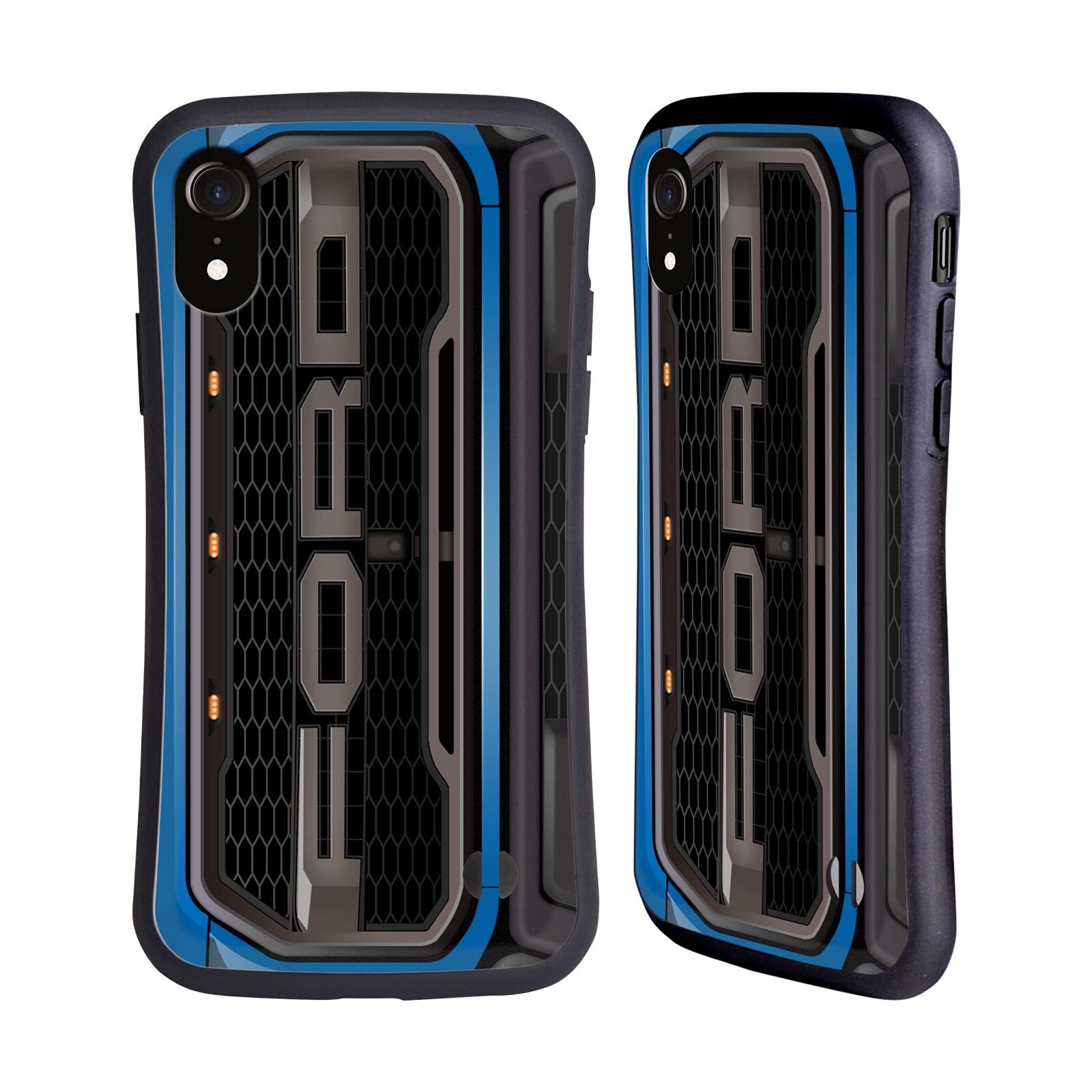 2020 Ford F-150 Raptor Grille Hybrid iPhone XR Case - Officially Licensed by Ford & Head Case Designs - Durable Protection for Outdoor Adventures & Daily Use
