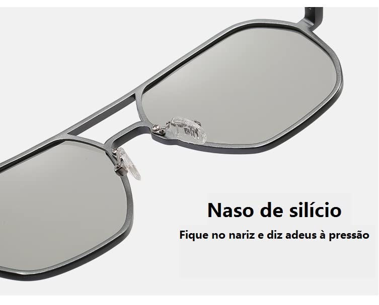 Men's Polarized Sunglasses - UV Protection & Anti-Blue Light for Driving & Outdoor
