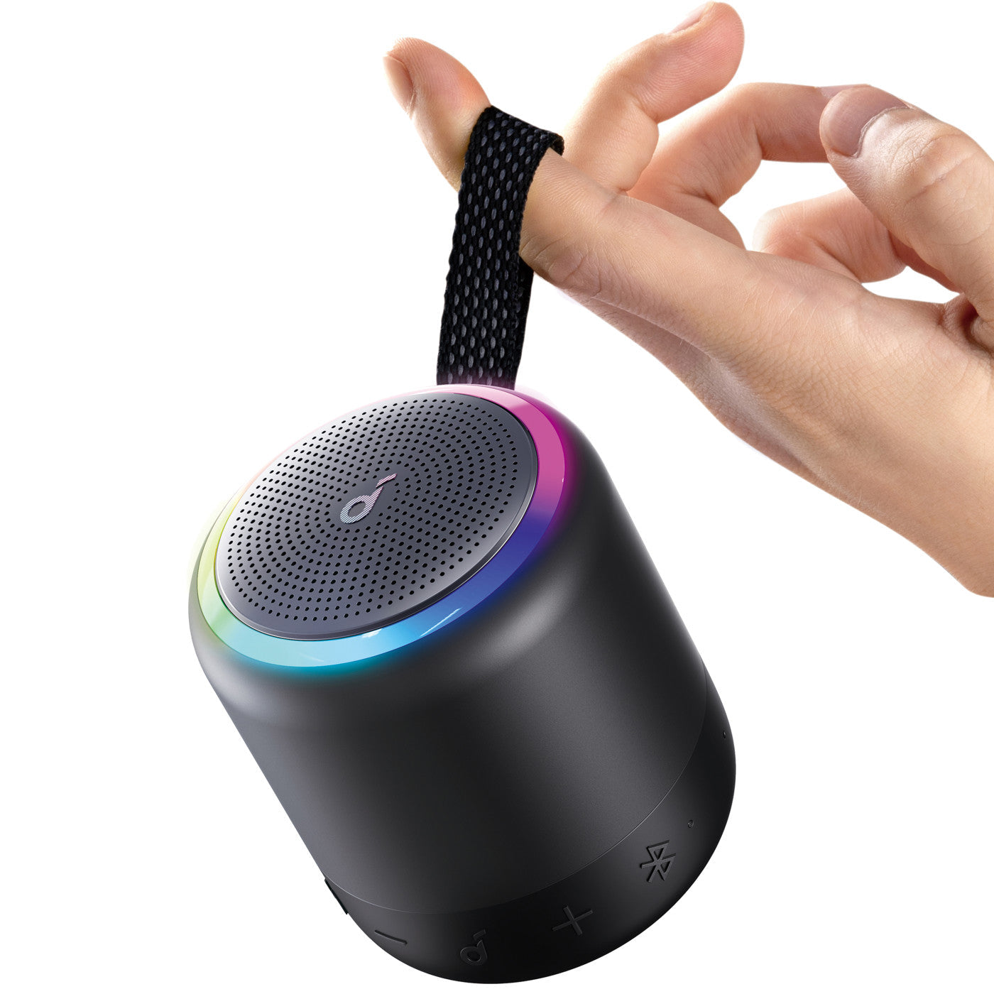 Anker Soundcore Mini 3 Pro Portable Bluetooth Speaker - Premium Sound, 15H Playtime, IPX7 Waterproof, Built-in Mic - Perfect for Outdoor, Travel, Beach & Pool Parties (Black)
