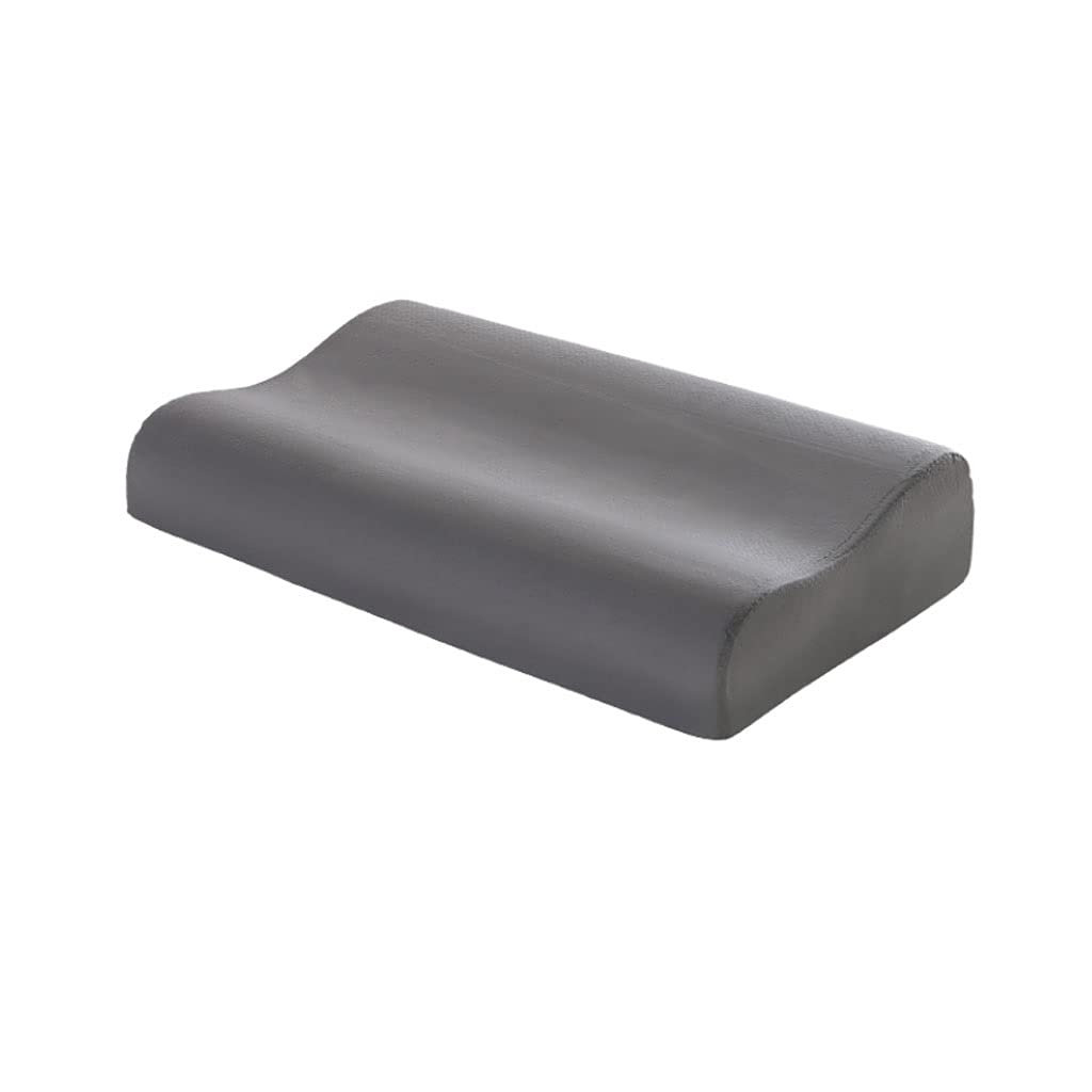 LYUN Adjustable Memory Foam Pillow with Bamboo Charcoal - Orthopedic Cervical Pillow for Neck Pain Relief & Back Support - Breathable Sleep Pillow for Side, Back & Stomach Sleepers (Color: Single) - Perfect for Home, Office & Travel Use