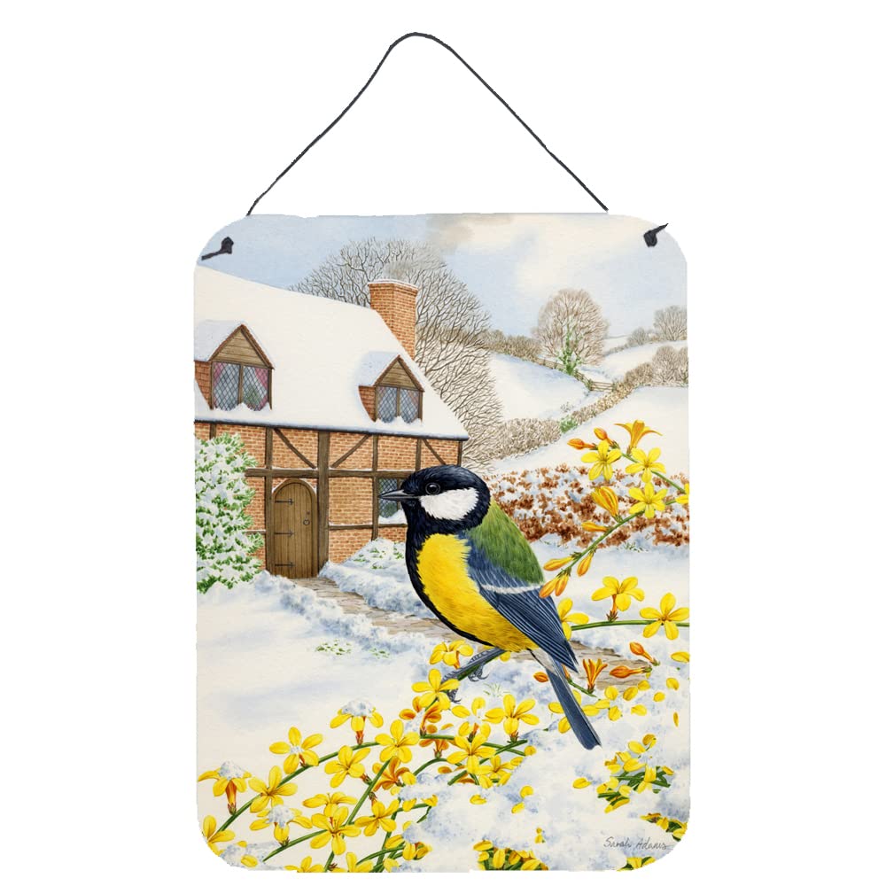 Great Tit Wall Art - 12x16 Inch Aluminum Metal Sign for Kitchen, Bar, Bathroom & Front Door Decor - Colorful Home Plaque for Indoor & Outdoor Use