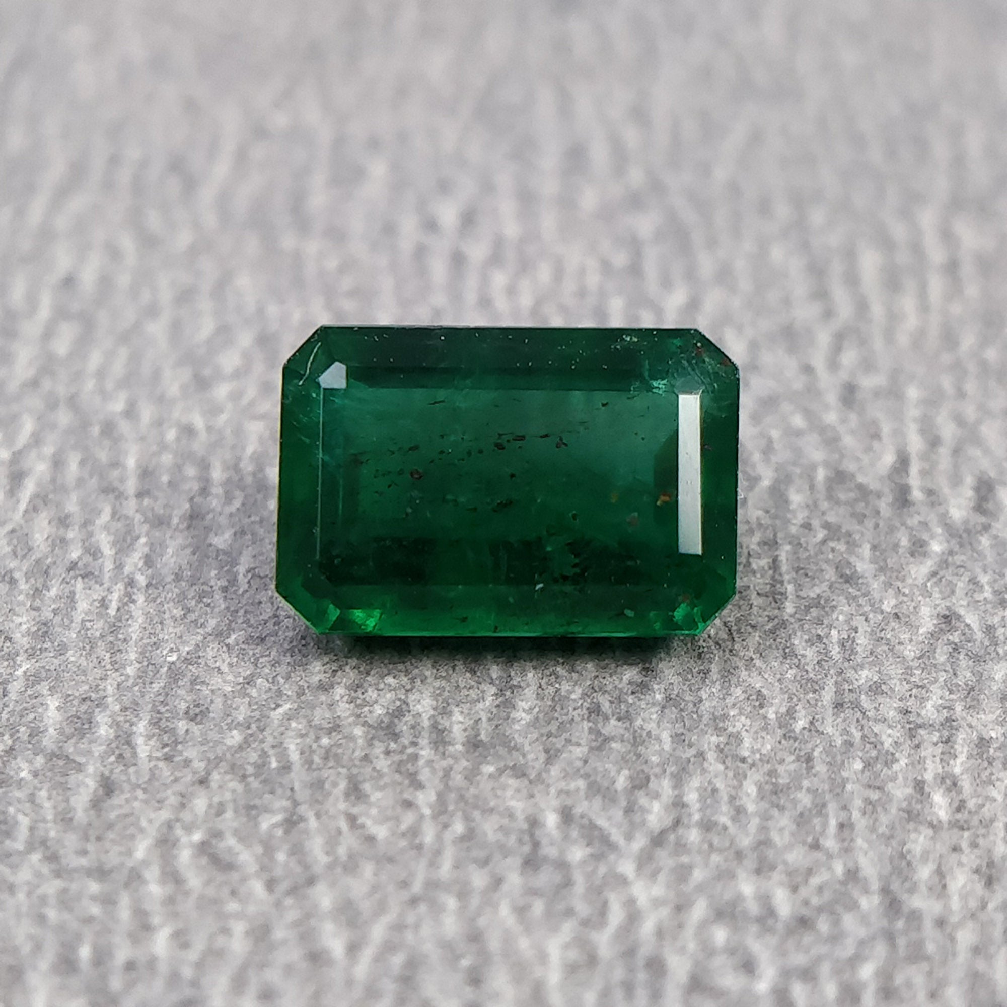Natural 1.22ct Untreated Green Emerald Gemstone - Octagon Cut 7.6x5.2mm | Certified Unheated | Engagement Rings, Necklaces & Fine Jewelry Making | With Video Proof