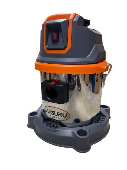 Aiguru 20L 220V Wet & Dry Vacuum Cleaner | Powerful Suction for Home & Workshop Cleaning | VC AGR181 Model | Ideal for Carpets, Floors, and Liquid Spills
