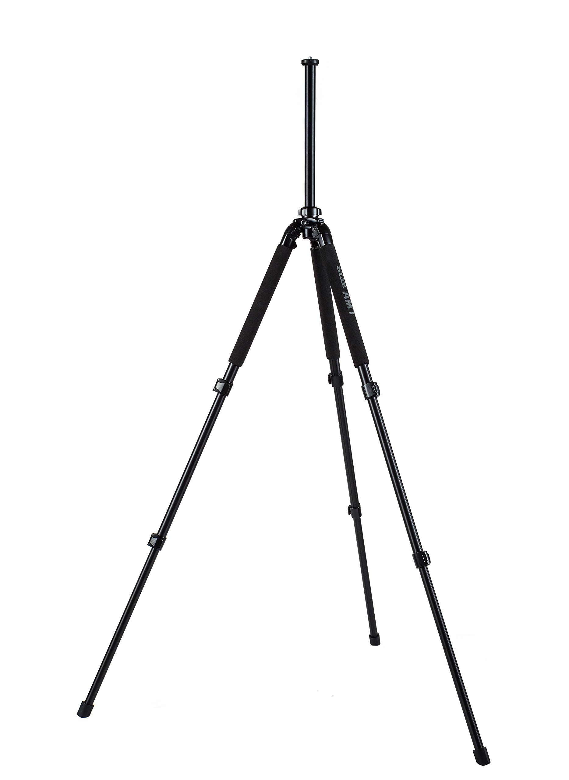 SLIK Pro 700 DX Professional Tripod Legs - Heavy Duty Aluminum Camera Tripod for DSLR & Mirrorless Cameras - Black (Perfect for Photography, Videography, Travel & Outdoor Shooting)