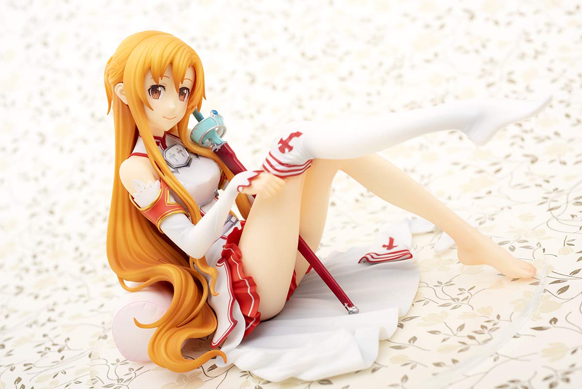 Sword Art Online Asuna 1/7 Scale Anime Figure - Premium Collectible Statue for Anime Fans & SAO Merchandise Lovers | Perfect for Display, Gaming Room Decor, and Otaku Collections