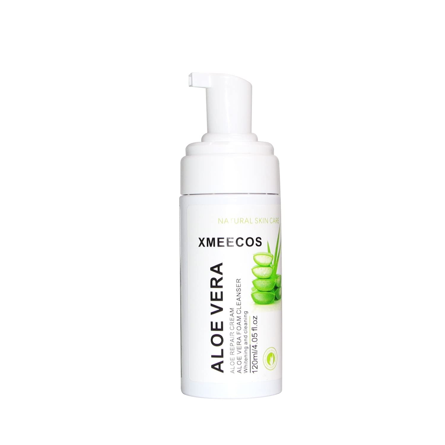 Rose Foam Cleanser & Makeup Remover - Hydrating Aloe Vera Face Wash with Rose Repair, Cruelty-Free & Vegan - Perfect for Sensitive Skin & Daily Skincare Routine