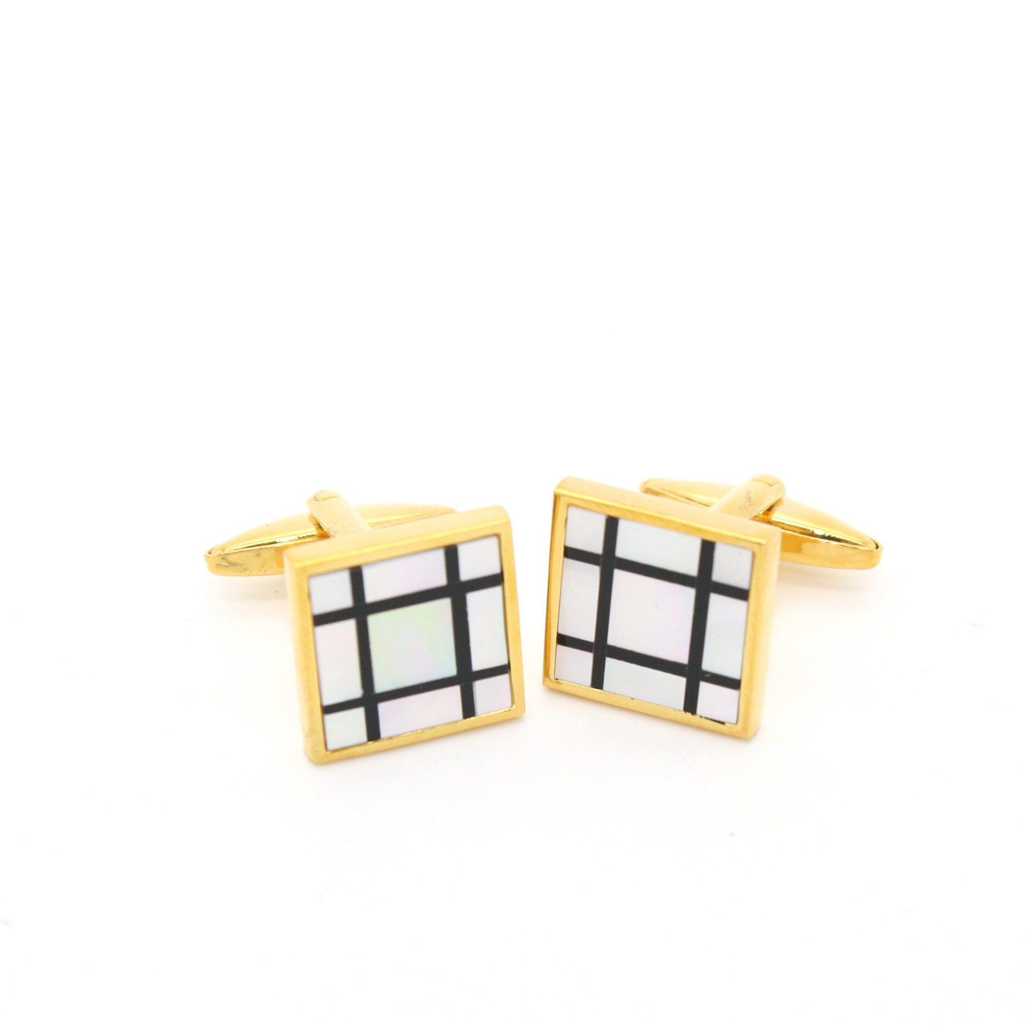 Premium Stainless Steel Cufflinks for Men - Elegant Wedding & Formal Dress Accessories with Gift Box - Perfect for Business, Prom & Special Occasions