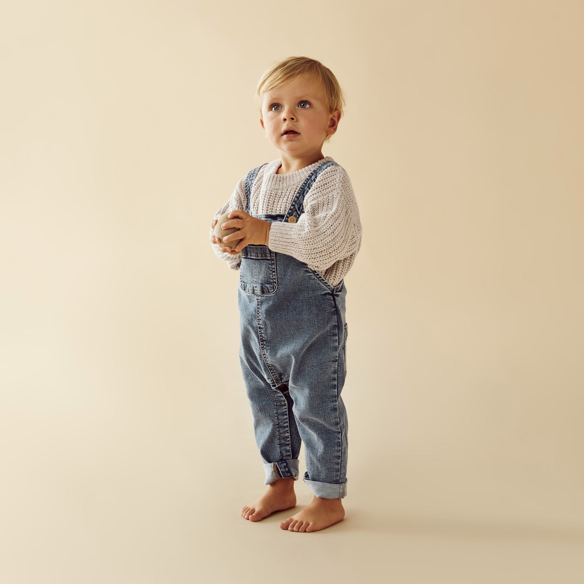 Organic Denim Overalls for Women & Men - Eco-Friendly Cotton Jumpsuit with Adjustable Straps - Perfect for Casual Wear, Gardening & Outdoor Activities