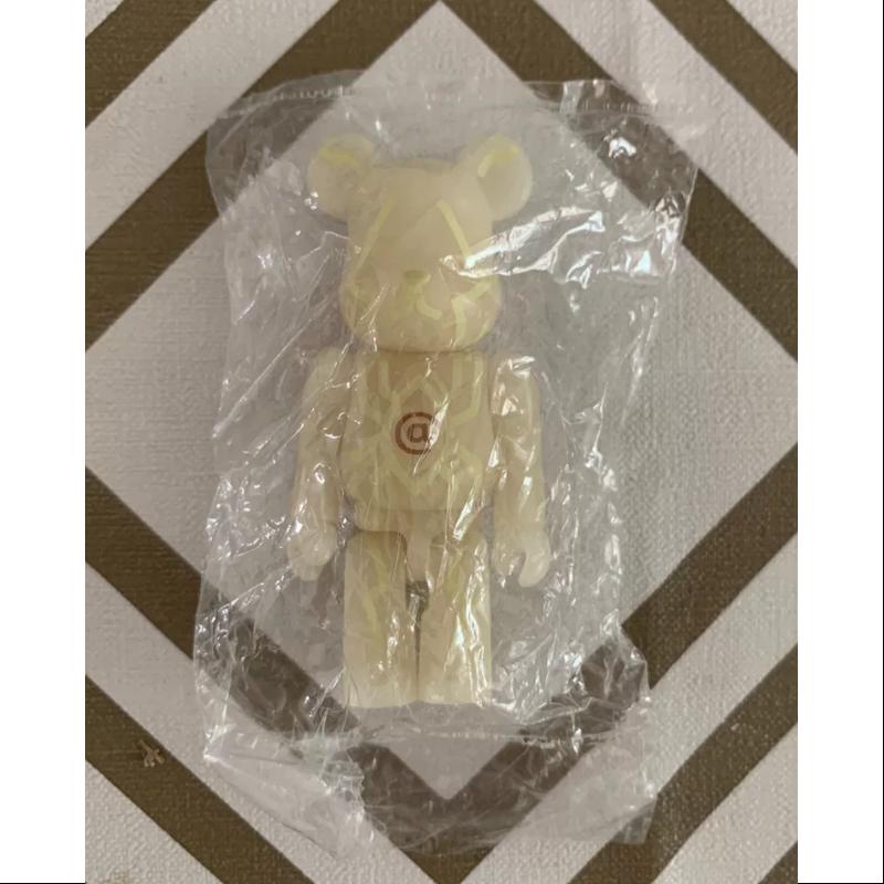 Bearbrick Series 6 HORROR PUSHEAD Glow in The Dark 100% Collectible Figure - Perfect for Horror Fans & Vinyl Toy Collectors, Great for Display Shelves & Nighttime Glow Effects