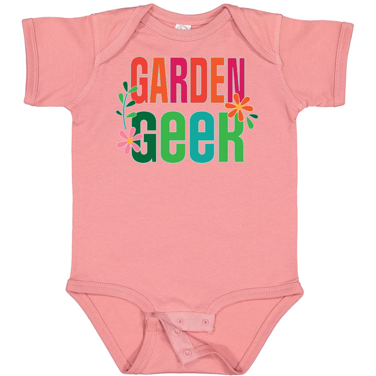 Inktastic Garden Geek Gardening Baby Bodysuit - Cute Organic Cotton Onesie for Infants & Toddlers - Perfect for Outdoor Play, Gardening Activities & Nature Lovers