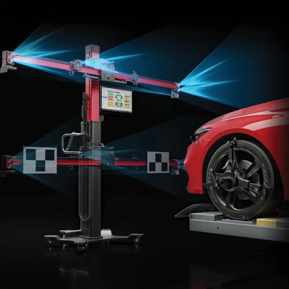 Autel IA1900AST Wheel Alignment & Complete ADAS System Package with MSULTRA Tablet - Professional Vehicle Diagnostic Tool for Auto Shops & Mechanics