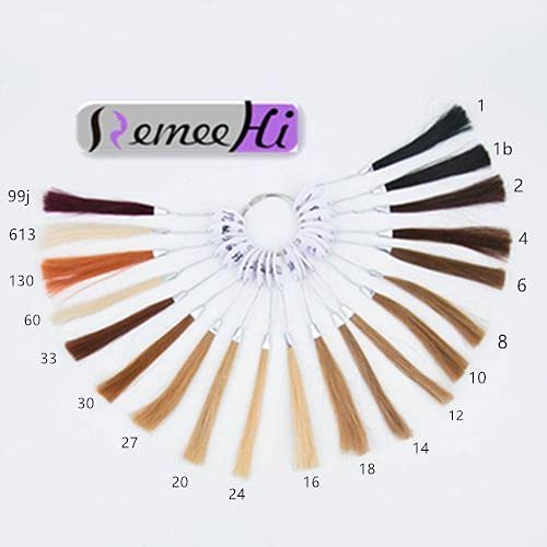 RemeeHi Micro Hair Extensions 100% Human Hair - Invisible Miracle Wire, One Piece Fish Line Hair Extensions for Women (120g, 26 Inch/25cm, 4# Medium Brown) - Perfect for Daily Wear, Parties & Special Occasions