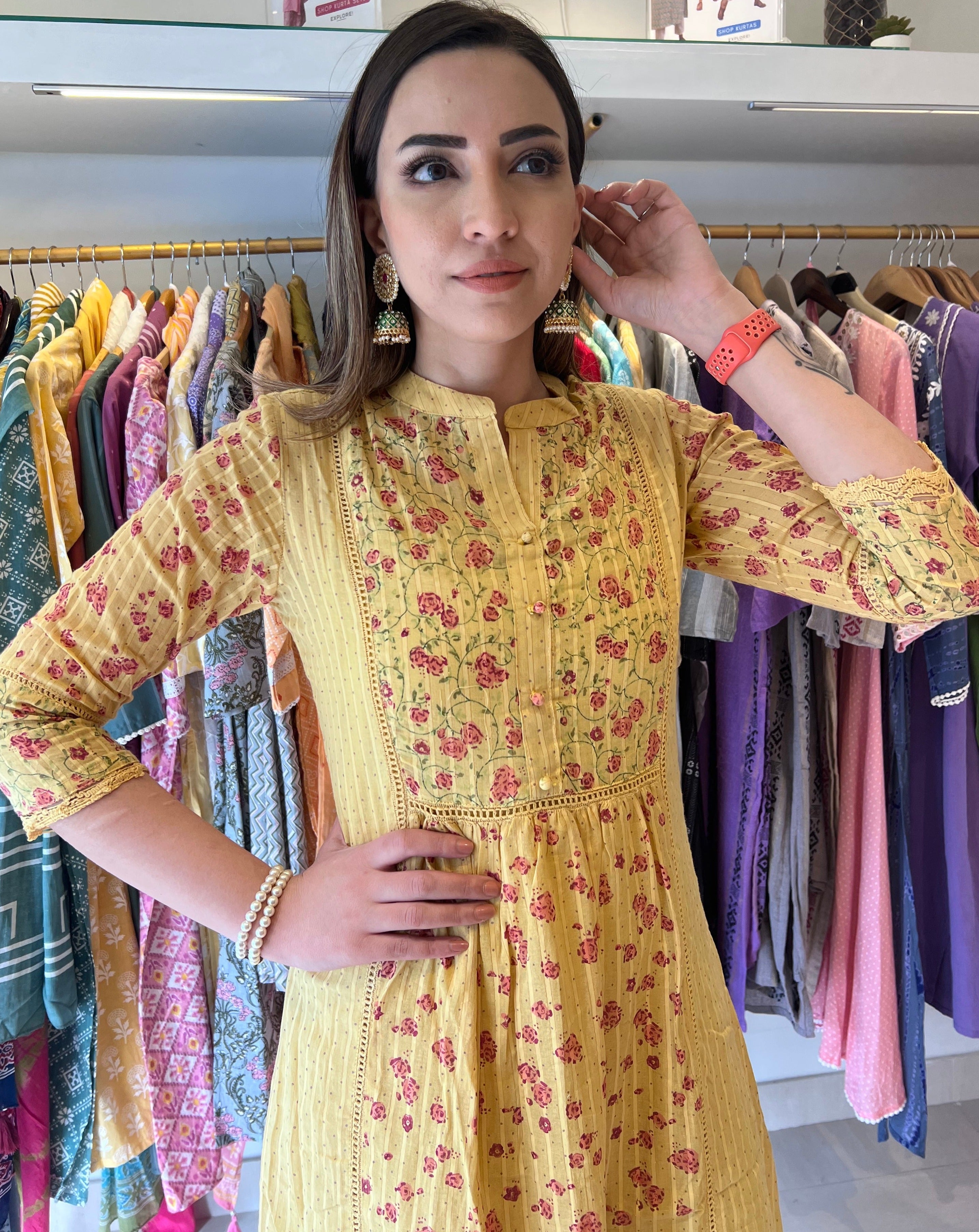 Yellow Floral Maxi Dress for Women - Elegant Summer Beach Wedding Party Dress