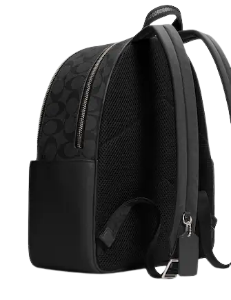 Coach Signature Canvas Court Backpack - Stylish & Durable Backpack for Women, Perfect for Work, School & Travel