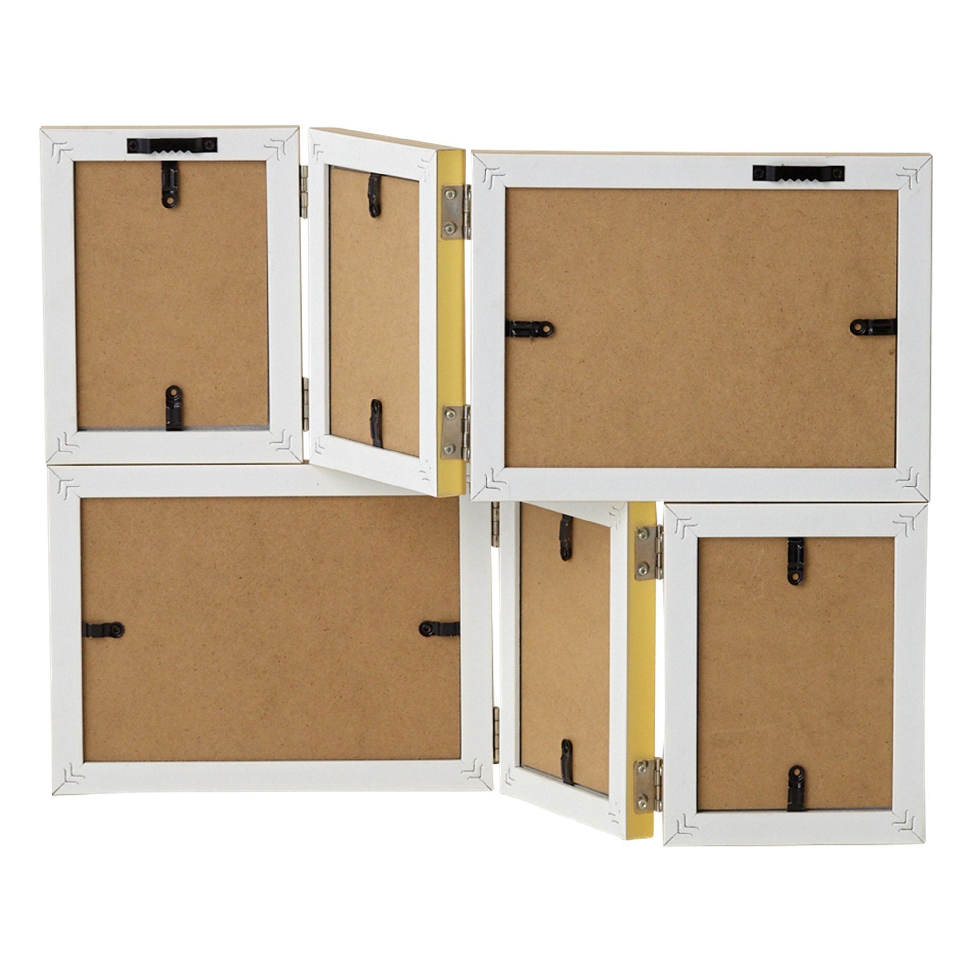 Elegant Ciel Partition Frame in Wide Gold - Perfect for Home & Office Room Dividers and Decorative Wall Accents