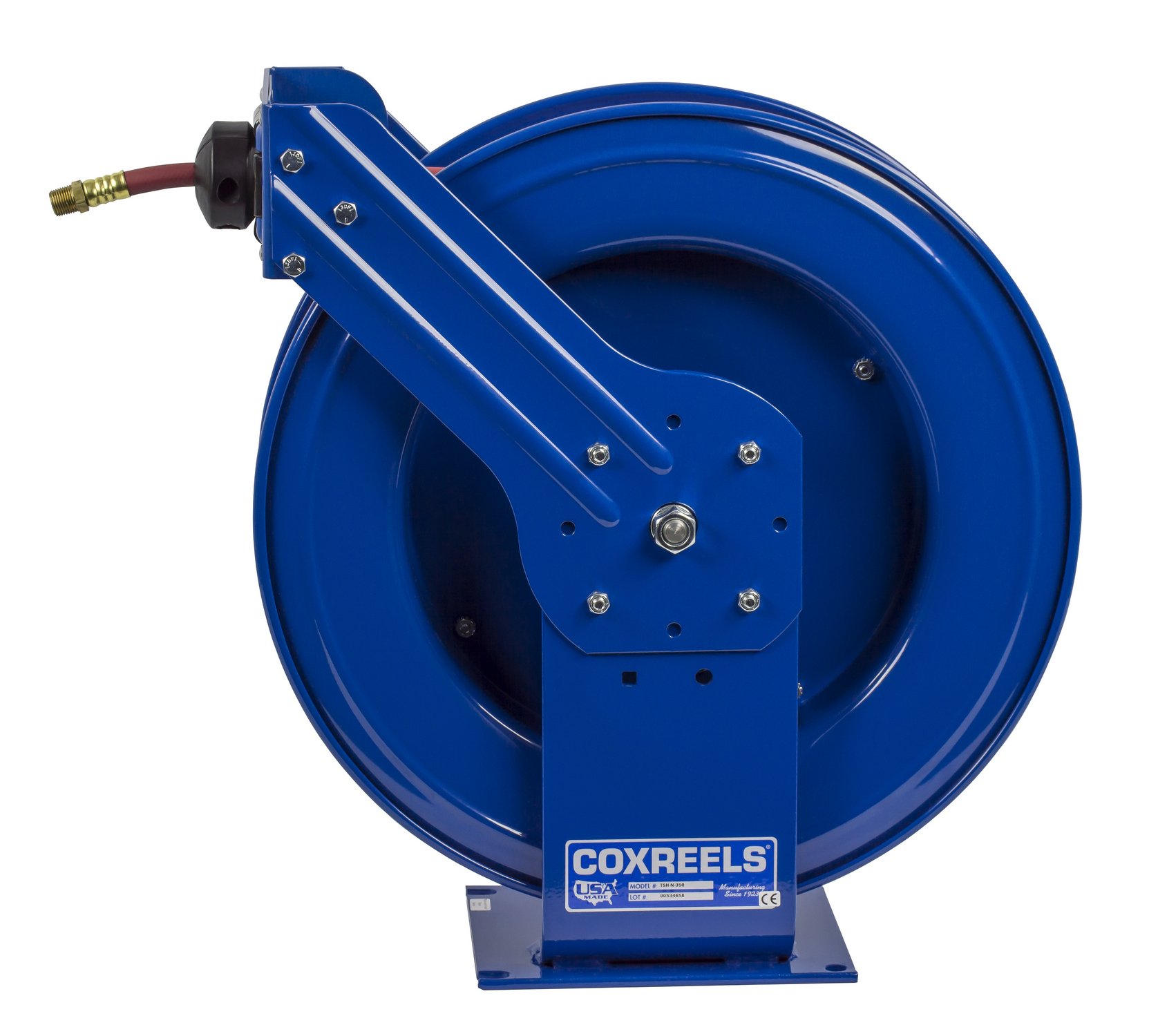 Coxreels T Series Supreme-Duty Air/Water Hose Reel with 1