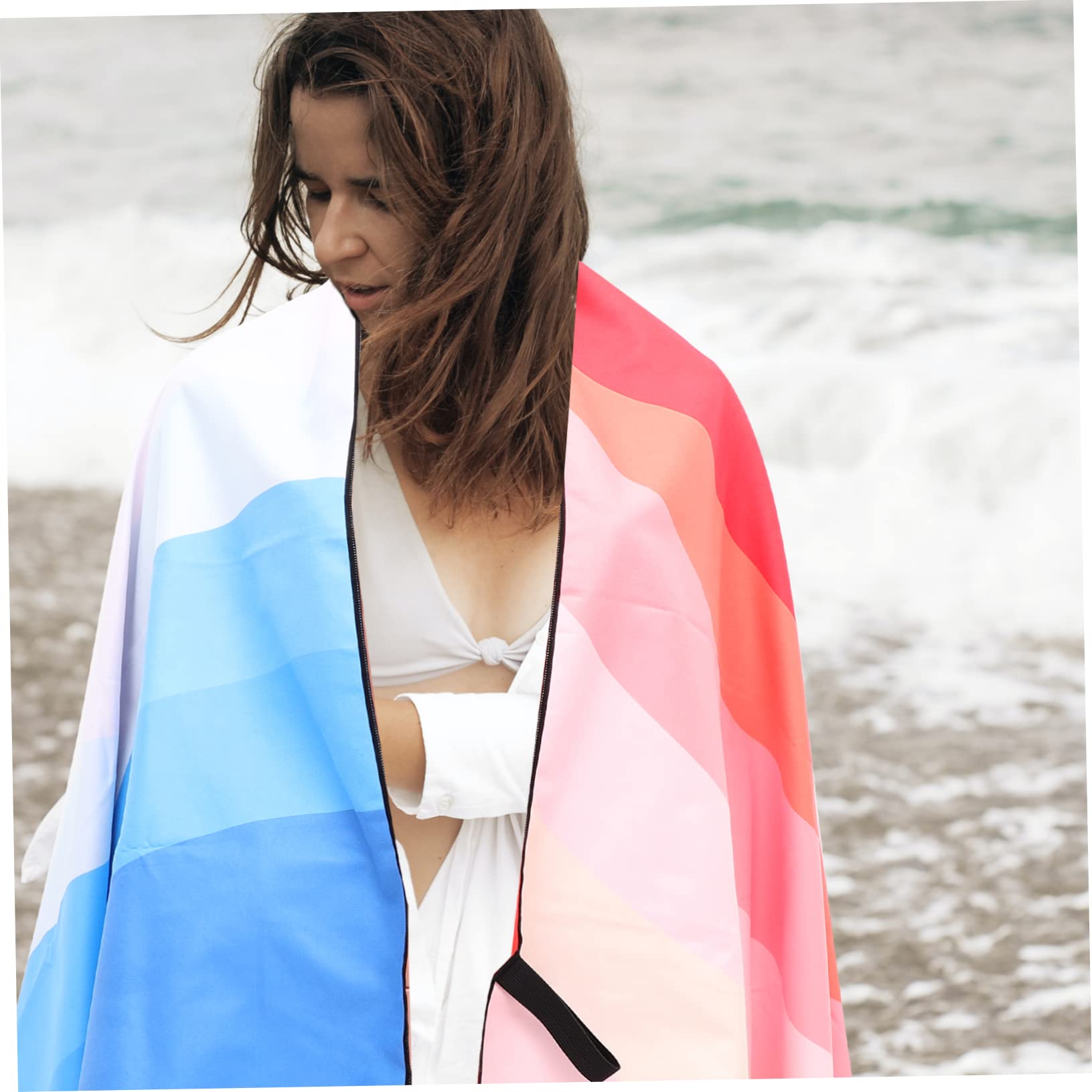 3pcs Extra Large Soft Beach Towels - Quick Dry Bath & Yoga Towel Set for Swimming, Travel, Gym - Lightweight & Portable Beach Accessories for Pool, Vacation, Outdoor Activities