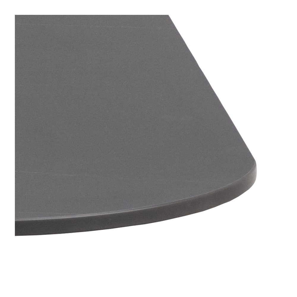 MARTA 90cm Square Dining Table - Modern Black Kitchen Table for Small Spaces | Perfect for Apartments, Breakfast Nooks & Cozy Dining Areas