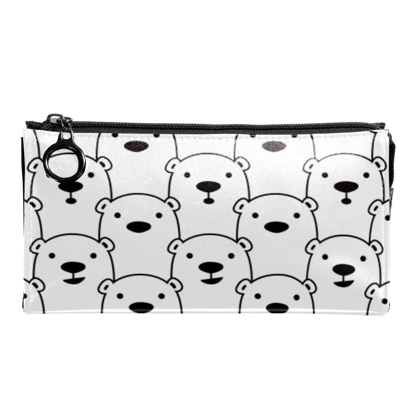 Waterproof Polar Bear Cosmetic Bag for Women - Large Roomy Travel Makeup & Toiletry Organizer - Perfect for Vacation, Gym, and Daily Essentials Storage