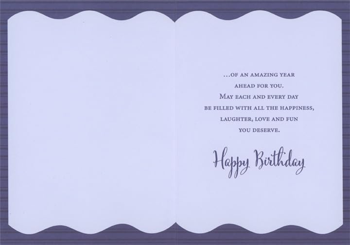 Designer Greetings Just the Beginning: Sunset Boat Nephew Birthday Card - Perfect for Birthday Wishes, Special Occasions & Family Celebrations