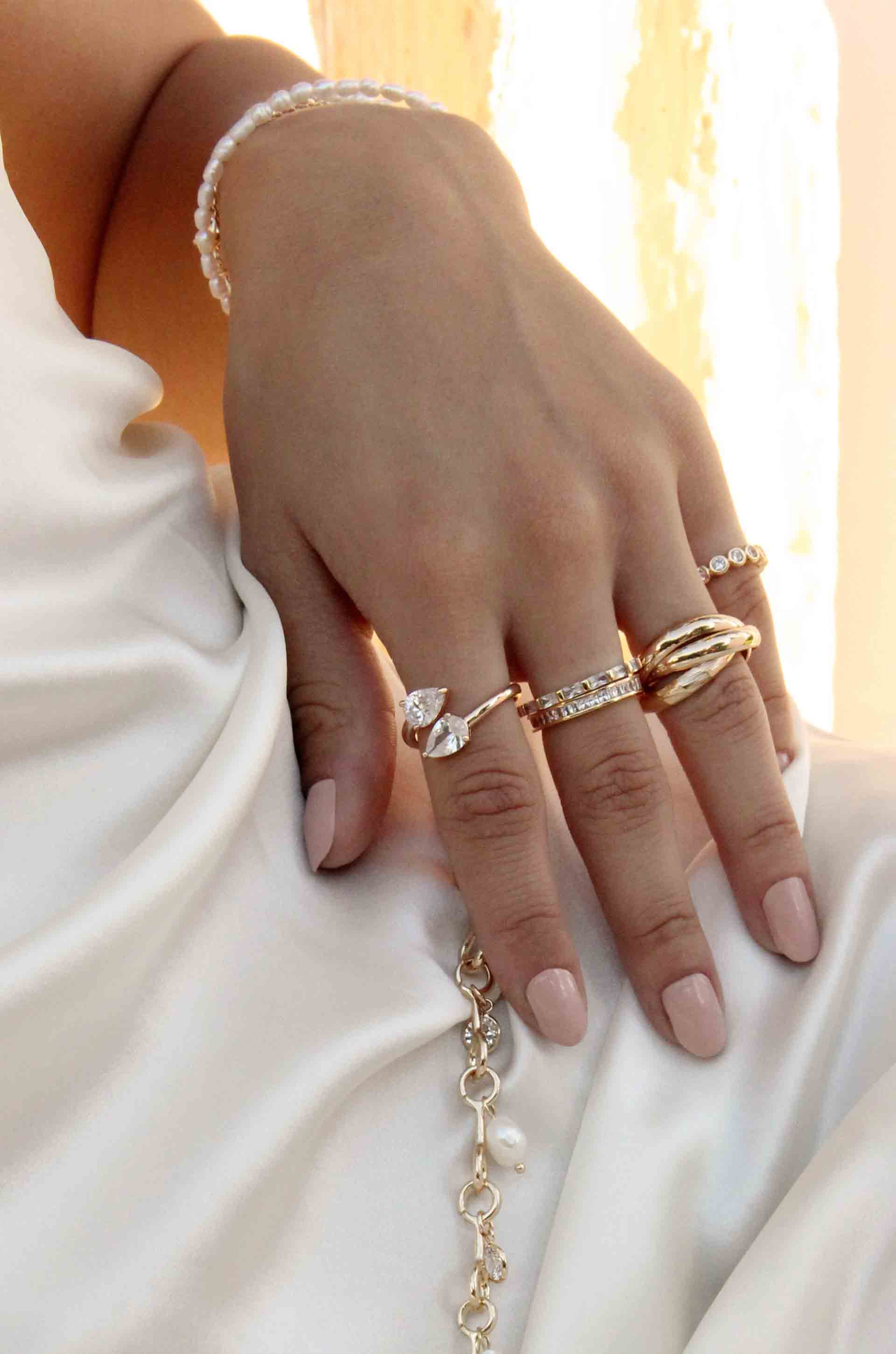 Don't Get It Twisted Ring - Unique Adjustable Statement Ring for Women | Perfect for Parties, Date Nights & Self-Expression