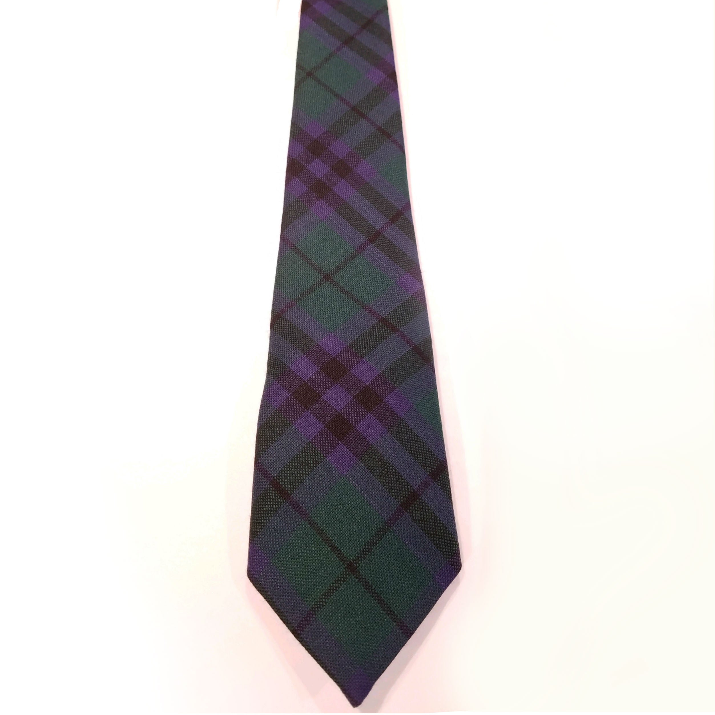 Premium Wool Tartan Neckties for Men - 99 Modern Color Patterns | Perfect for Weddings, Business & Formal Events