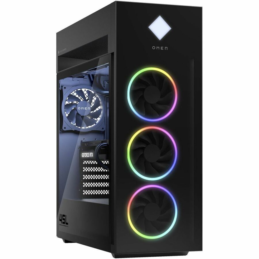 HP OMEN GT22 Gaming Desktop PC - Intel Core i7, NVIDIA RTX 3060, 16GB RAM, 1TB SSD - Powerful Gaming Computer for Esports, Streaming & VR Gaming