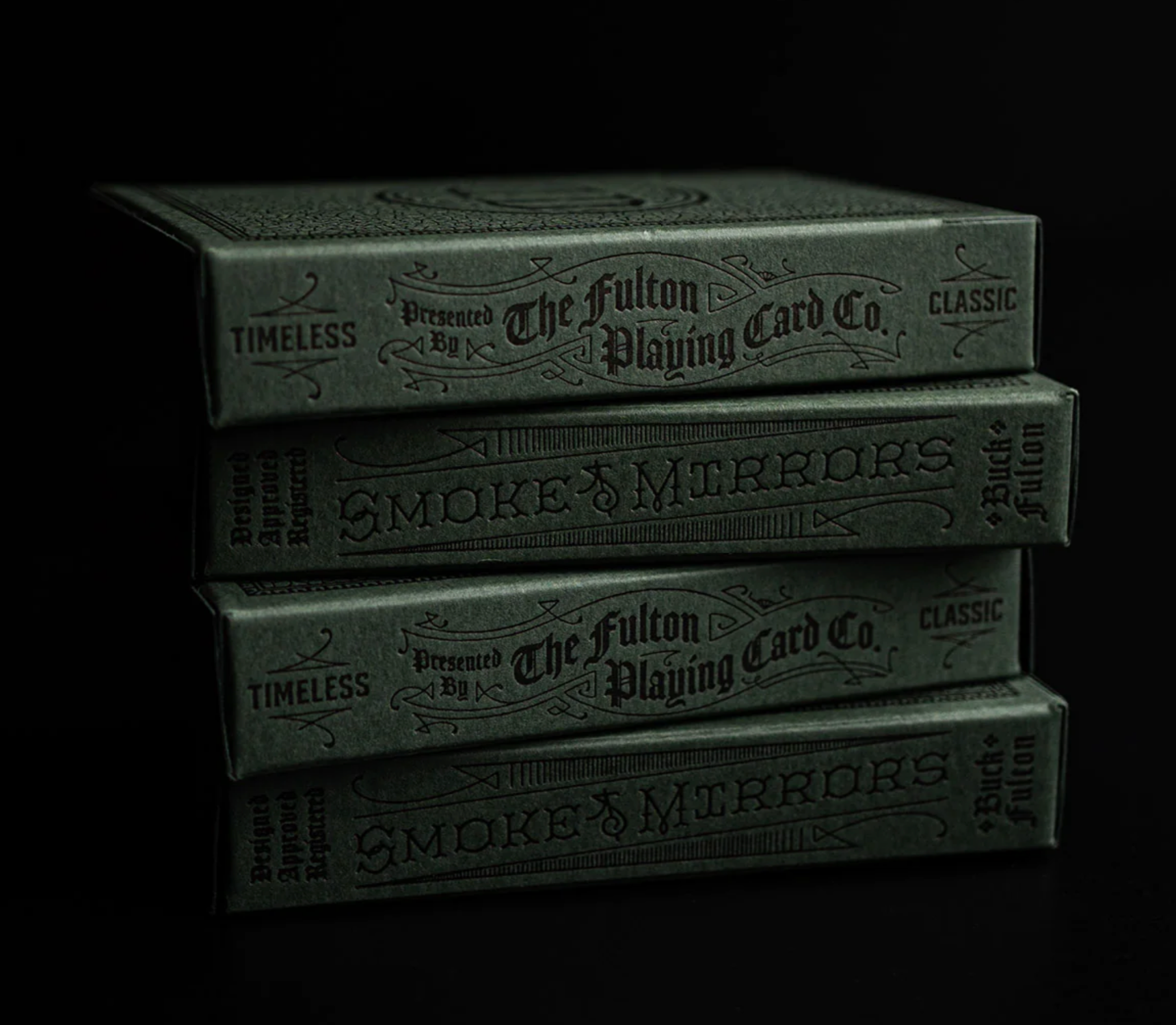 Smoke & Mirrors Green Anniversary Edition Playing Cards - Premium Collectible Deck for Magic Tricks, Cardistry & Poker Games - Perfect for Magicians, Card Players & Collectors