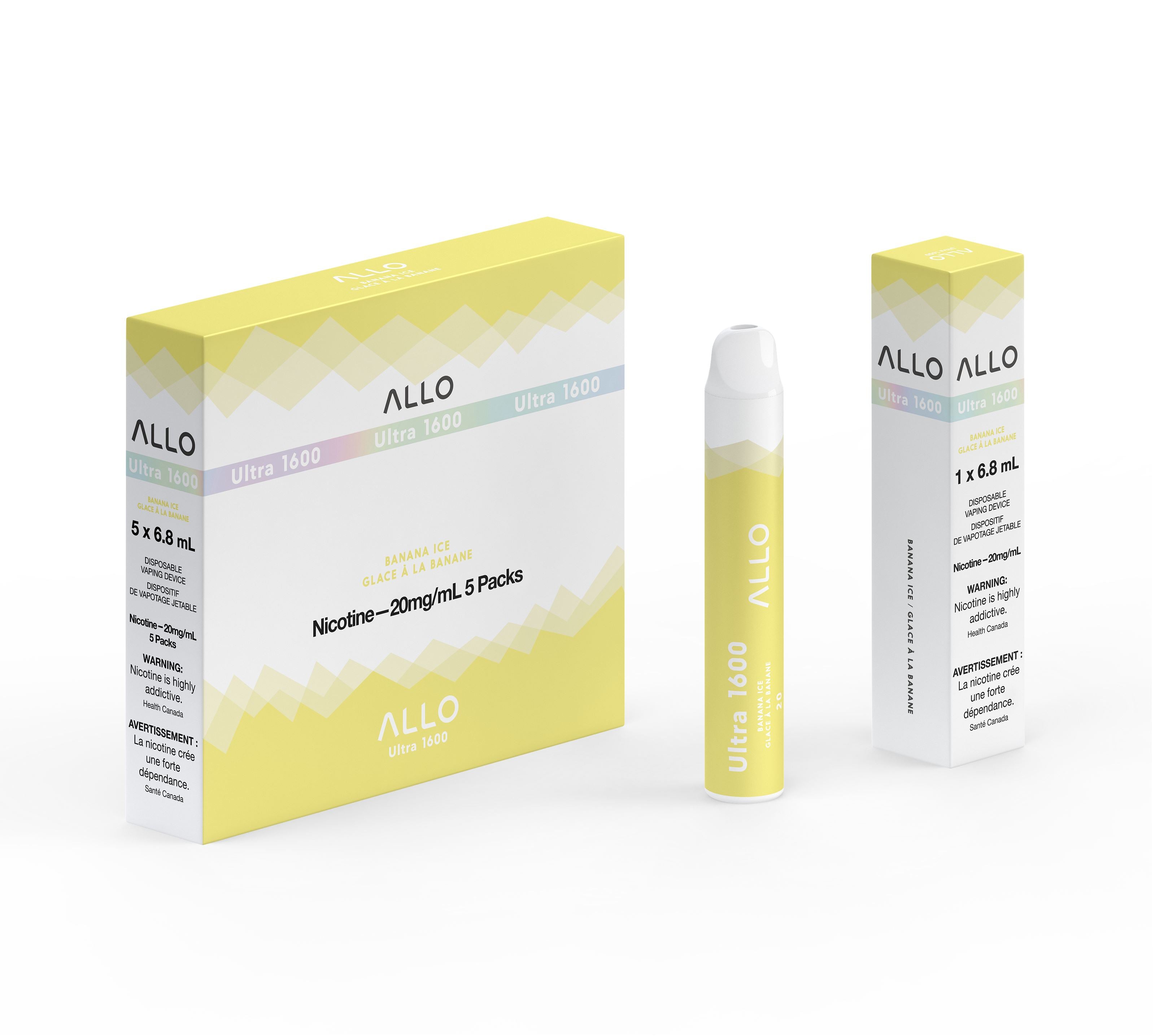 Banana Ice 1600 Puffs Disposable Vape Pen - Refreshing Banana Flavor for All-Day Vaping | Perfect for Travel, Work Breaks & Social Events