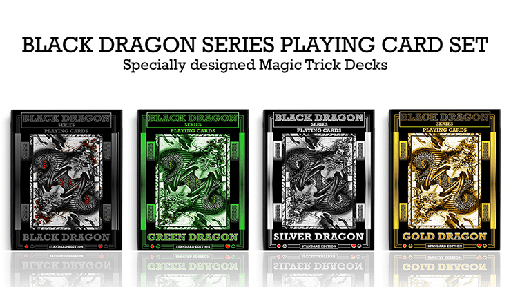 Premium Gold Dragon Standard Edition Playing Cards by Craig Maidment - Luxury Poker Cards for Magic Tricks, Cardistry & Casino Nights - Perfect for Game Nights, Gifts & Collectors