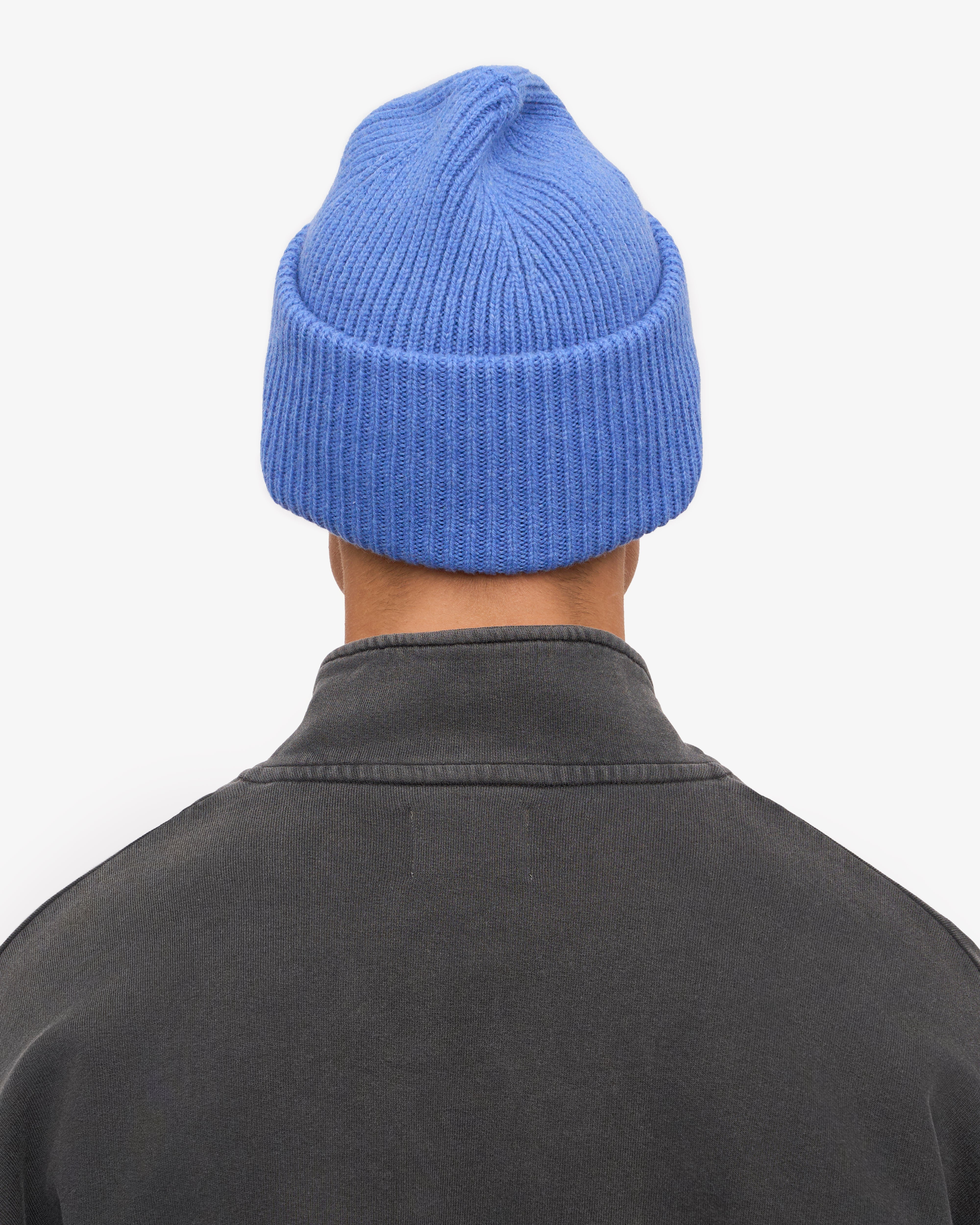 Premium Merino Wool Beanie - Soft & Warm Winter Hat for Men & Women - Pacific Blue - Perfect for Skiing, Hiking & Outdoor Activities