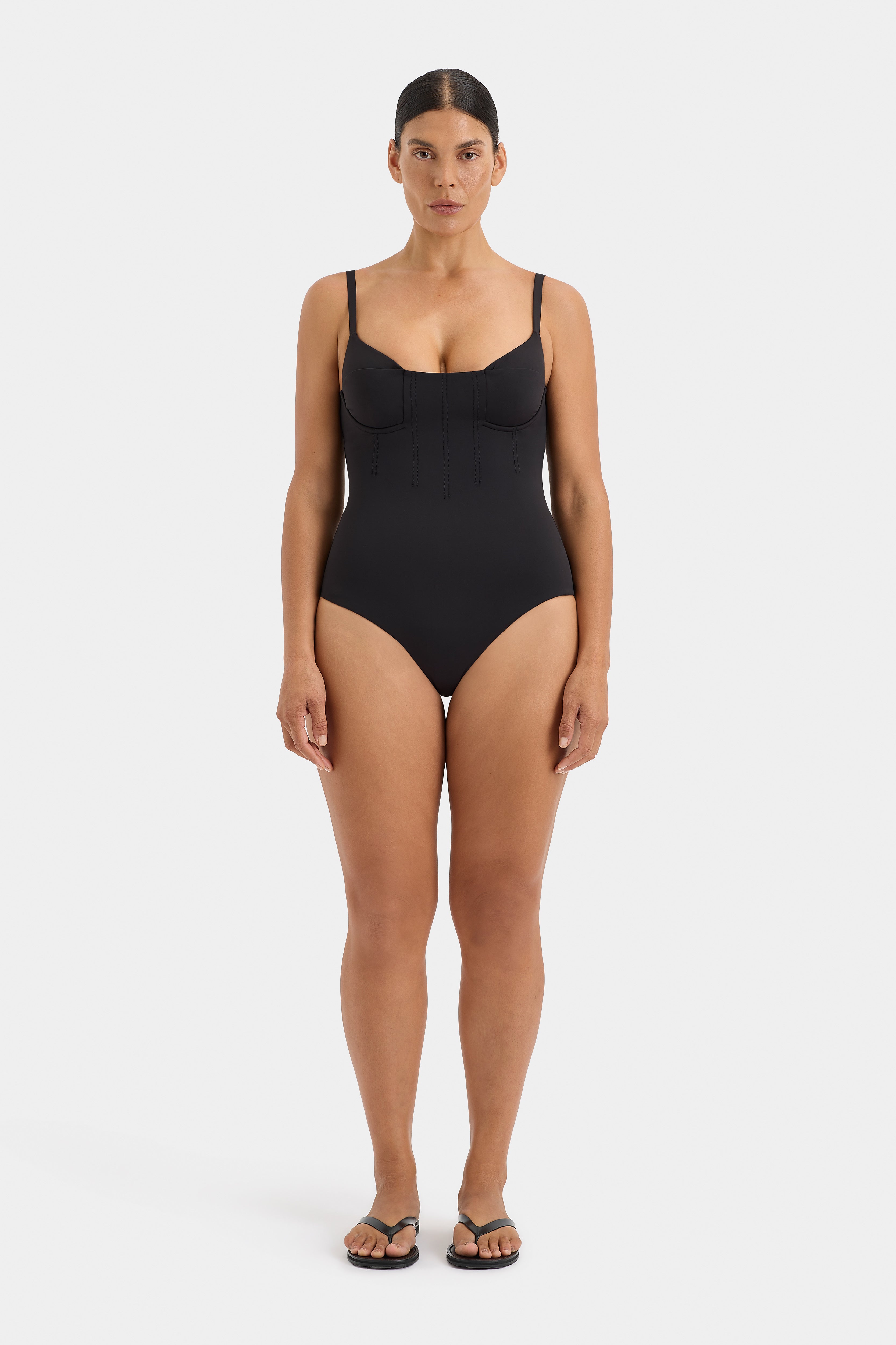 Robbie Balconette One Piece Swimsuit - Sexy Push Up Bikini for Women, Perfect for Beach, Pool, and Summer Vacations