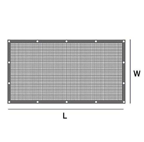 Premium HDPE Sun Shade Net - UV Resistant & Tear Proof Garden Canopy with Ropes (2x4m, Green) - Ideal for Greenhouse, Plant Protection, Patio Cover & Lawn Shading