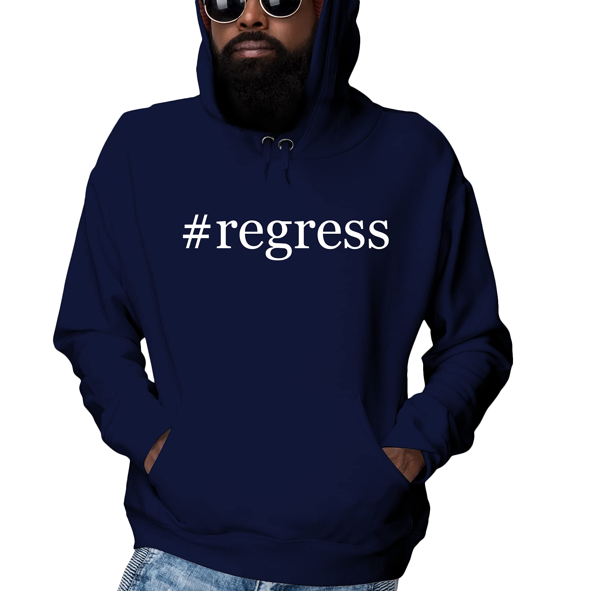 Men's Ultra Soft Hashtag Hoodie Sweatshirt - Comfortable Pullover for Casual Wear, Gym & Lounge