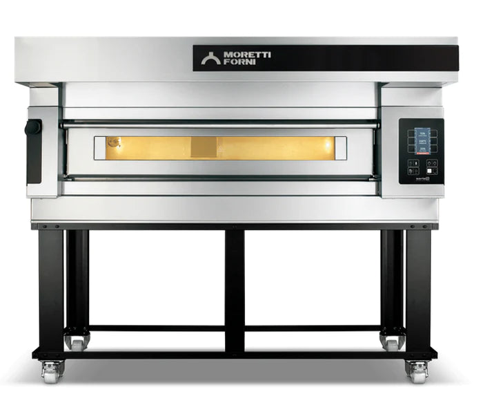 AMPTO Serie S Modular Electric Pizza Oven - 48.75x28.75x6.25 Inch Commercial Chamber (Model S120E1) | Perfect for Restaurants, Pizzerias & Outdoor Cooking