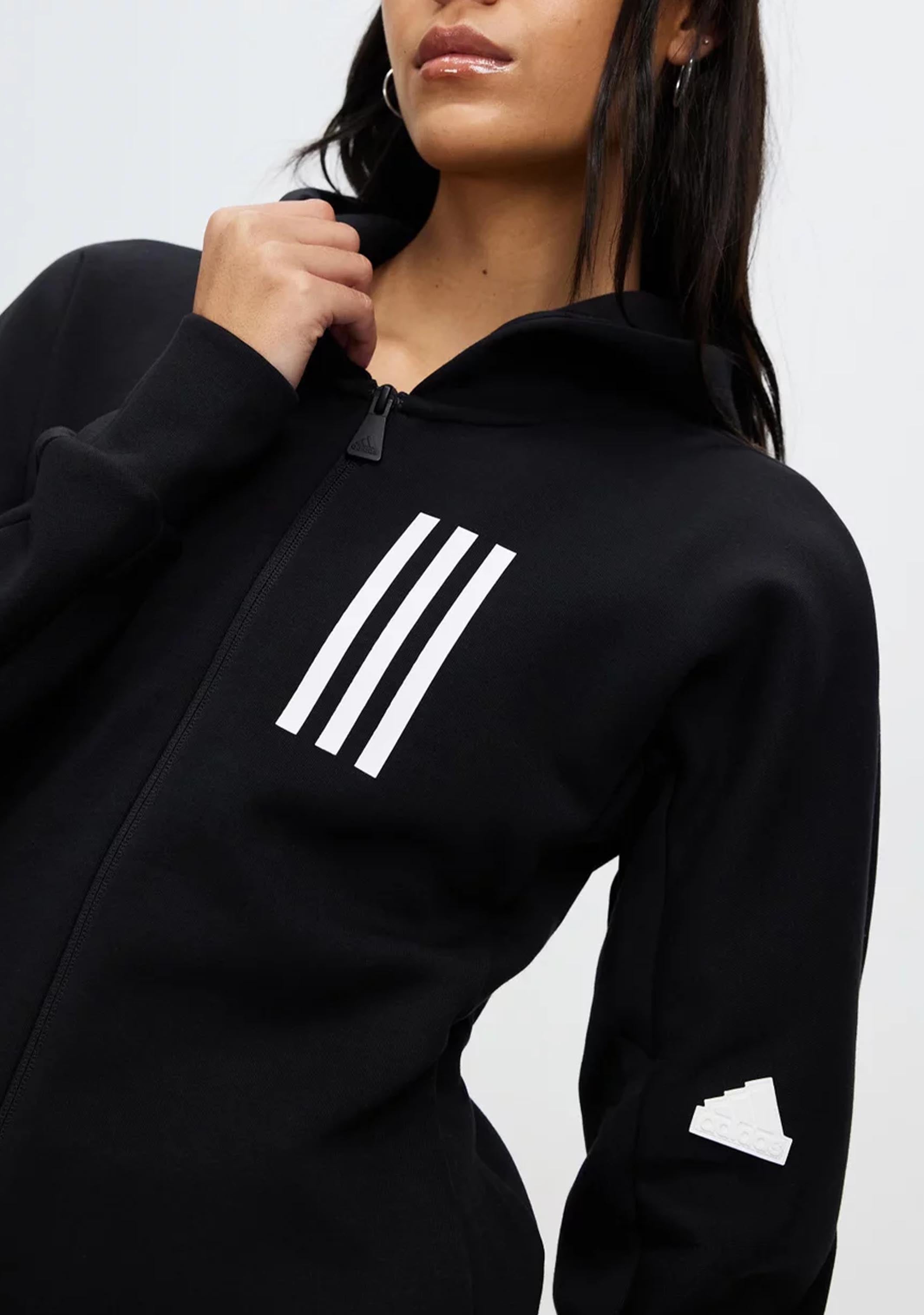 Adidas Women's Mission Victory Slim Fit Full Zip Hoodie - Lightweight, Comfortable & Stylish for Workouts, Running & Casual Wear